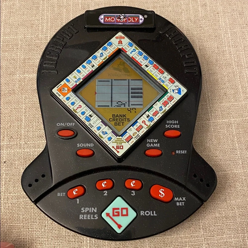 Monopoly Handheld Electronic Game - Black